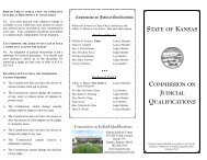 brochure - Kansas Judicial Branch