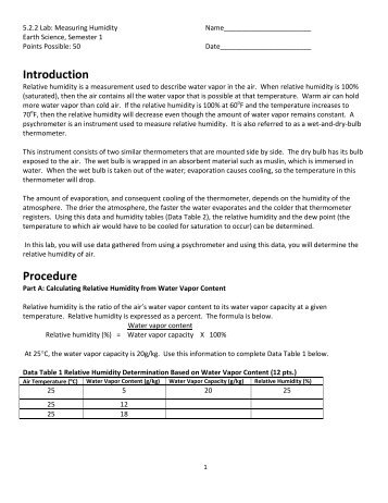 5.2.2 Earth Science Lab