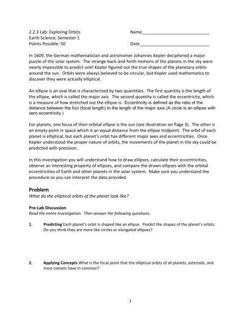 223 Earth Science Lab