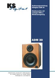 ADM 30 Manual - KSdigital