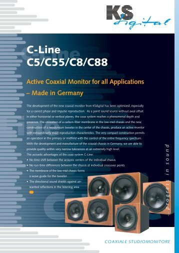 Line-Master C-Line C5/C55/C8/C88 - KSdigital