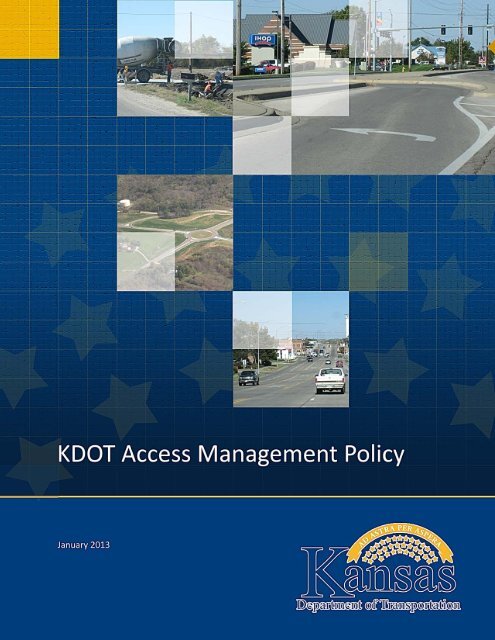 Access Management Policy 2013 - Kansas Department of ...