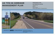 US 77/K-18 CORRIDOR MANAGEMENT PlAN - Kansas Department ...