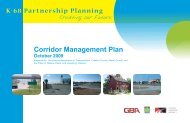 Corridor Management Plan - Kansas Department of Transportation