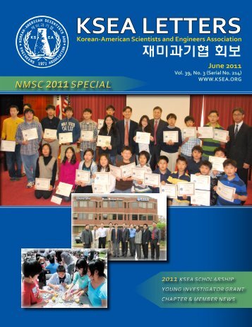 Vol.39-03, Jun. 2011 - Korean-American Scientists and Engineers ...