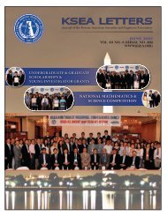 Download KSEA Letters 40-4, Jun. 2012 [pdf] - Korean-American ...
