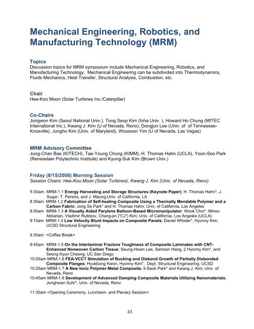 Korean-American Scientists and Engineers Association