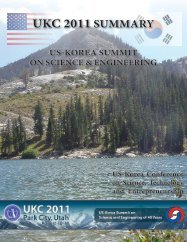UKC 2011 SUMMARY - Korean-American Scientists and Engineers ...