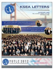 Download KSEA Letters 40-2, Jan. 2012 [pdf] - Korean-American ...