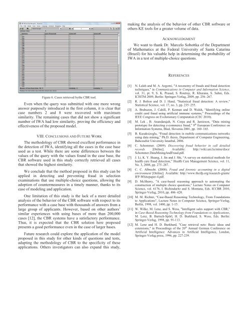 Fraud Detection in Selection Exams Using Knowledge Engineering ...