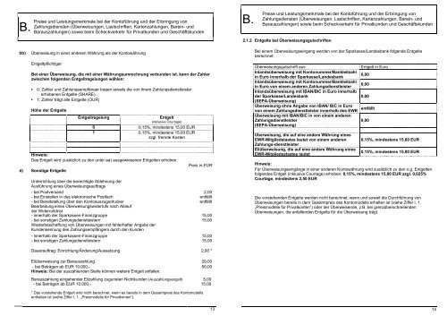 Preis- und Leistungsverzeichnis - Kreissparkasse Herzogtum ...