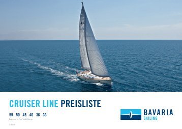 Preisliste Bavaria Cruiser Serie - Allert Marin GmbH