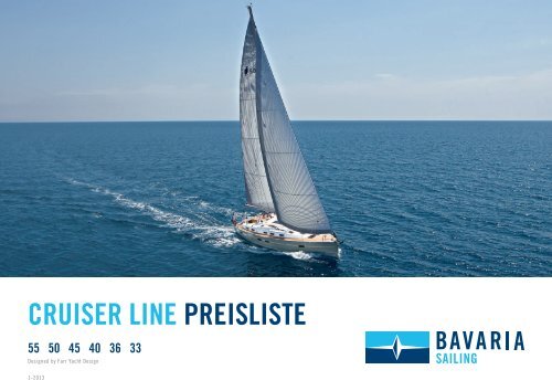 Preisliste Bavaria Cruiser Serie - Allert Marin GmbH