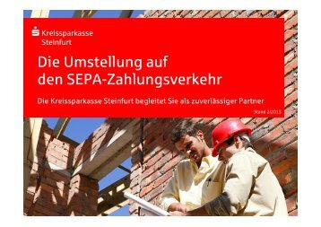 SEPA-Lastschriften - Kreissparkasse Steinfurt