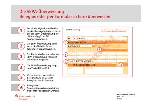 SEPA-Lastschriften - Kreissparkasse Steinfurt