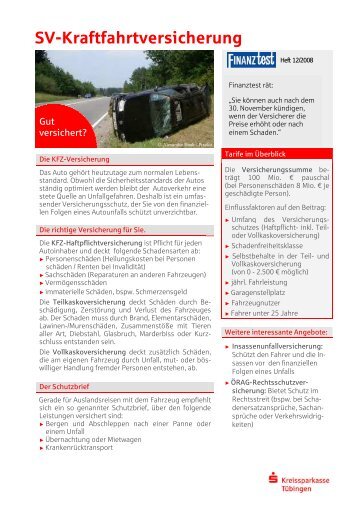 CNO Produktblatt SV KFZ gesamt