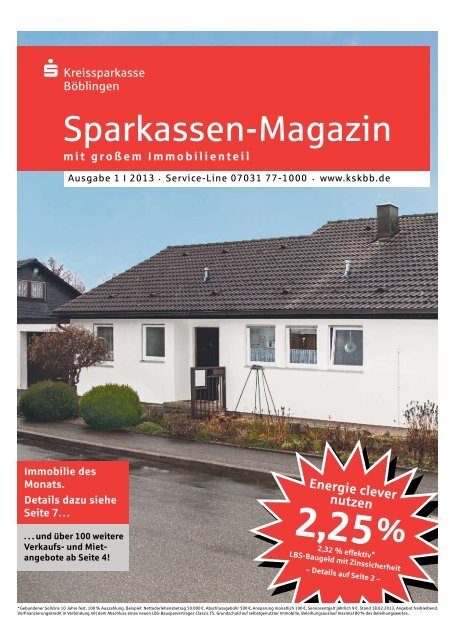 Sparkassen-Magazin - Kreissparkasse Böblingen