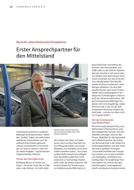 Geschäftsbericht 2011 Landkreis-Perspektiven - Kreissparkasse ...