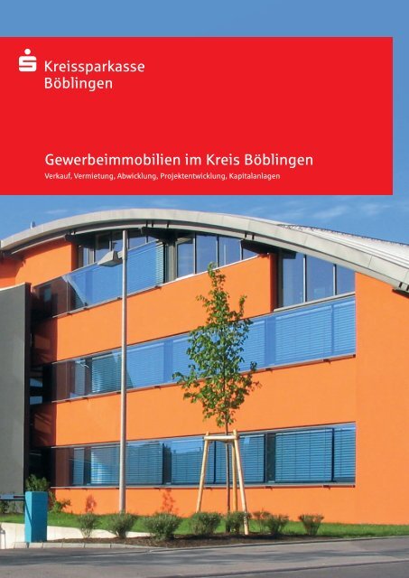 Gewerbeimmobilien im Kreis Böblingen - Kreissparkasse Böblingen