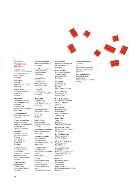 KSKBB Geschaeftsbericht_2007 - Kreissparkasse Böblingen