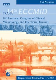 14th European Congress of Clinical Microbiology and Infectious ...