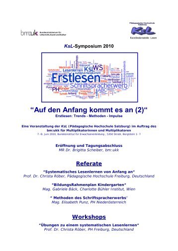 Seite zum Downloaden als pdf - Koordinationsstelle: Lesen