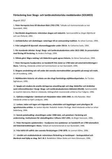 ANH_publikationeroktober2012 - och Lantbruksakademien