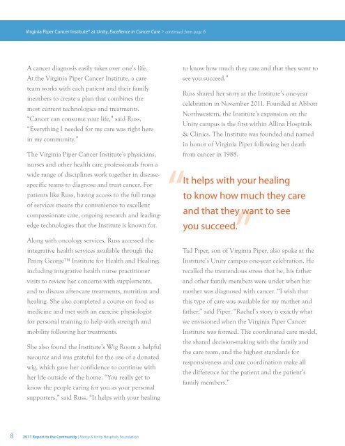 2011 Annual Report - Allina Health