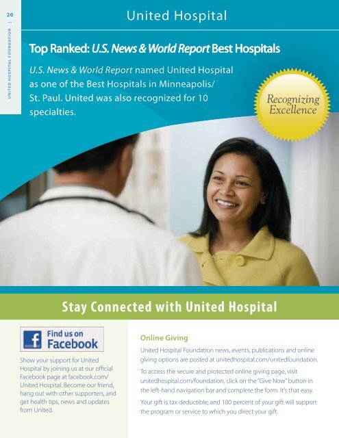 2011 Report to the Community - Allina Health