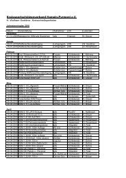 Jahresterminplan 2010 - KreissportschÃ¼tzenverband Hameln-Pyrmont