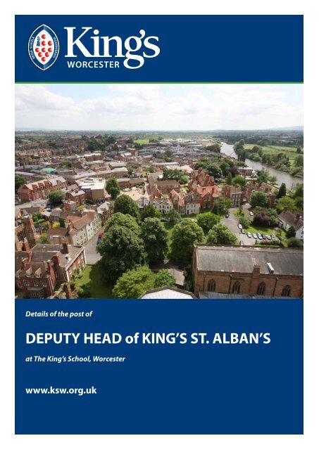 DEPUTY HEAD of KING'S ST. ALBAN'S - The King's School