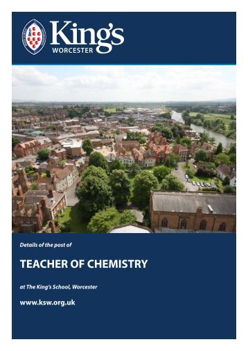 TEACHER OF CHEMISTRY - The King's School