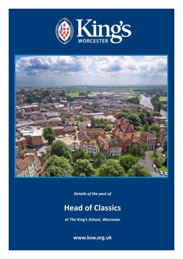 Head of Classics - The King's School