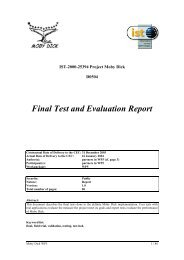 Final Test and Evaluation Report