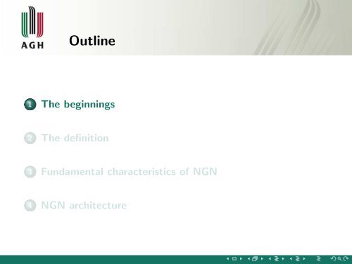 NGN architecture