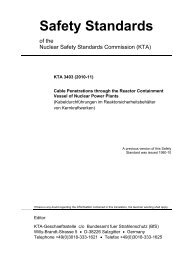 Safety Standards - KTA