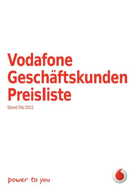 Vodafone Professional Minuten - allkonzept.de