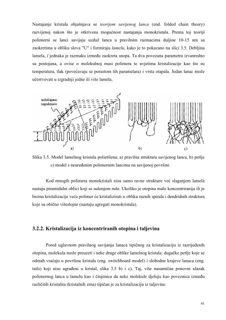 STRUKTURA I SVOJSTVA POLIMERA - Kemijsko-tehnoloÅ¡ki fakultet