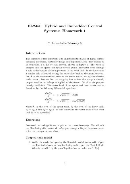 HW1_VT13 - KTH