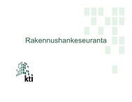 Rakennushankeseuranta - KTI