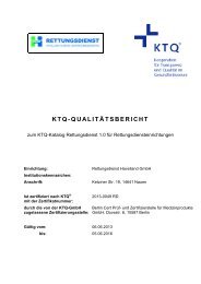 Rettungsdienst Havelland GmbH - KTQ