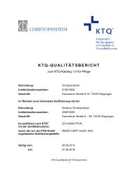 KTQ-QUALITÄTSBERICHT