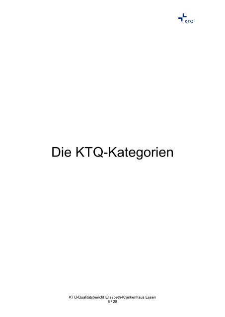 KTQ-QUALITÄTSBERICHT