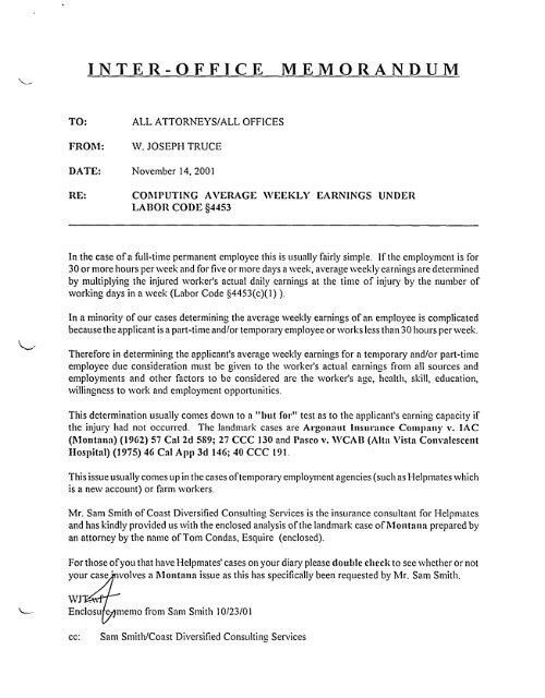 5 Types Of Memorandum Letter