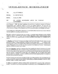 INTER-OFFICE MEMORANDUM