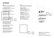 Jahresplaner 2007 - Kreisturnverband Steinburg eV