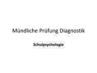 MÃ¼ndliche PrÃ¼fung Diagnostik