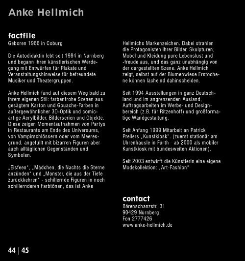 Anke Hellmich - Kubiss.de
