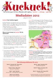 Mediadaten 2012 - Kuckuck