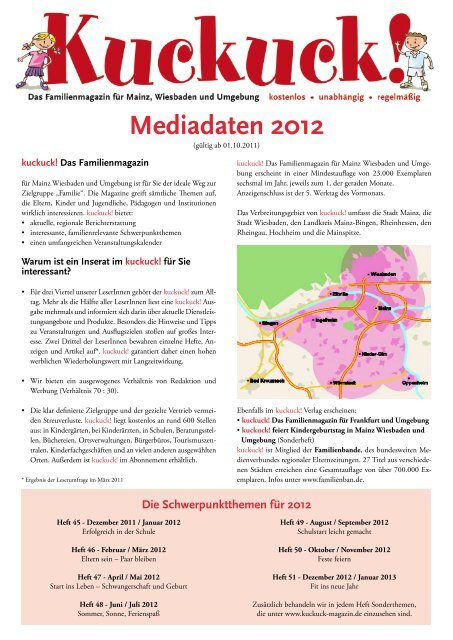 Mediadaten 2012 - Kuckuck